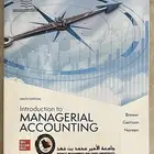 كتاب محاسبة ادارية - introduction to managerial accounting
