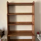 رف خشبي من إيكيا سلسلة LEKSVIK الكلاسيكية