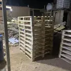 تفصيل طبليات وصناديق خشبية حسب الطلب