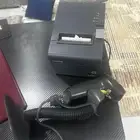 طابعة حرارية فواتير مع قارى الباركود