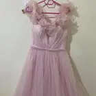 فستان وردي جميل جدا للمناسبات