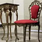 كراسي مع طاولة انتيكه