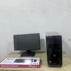 كمبيوتر مكتبي كامل بجميع ملحقاته 550  فقط