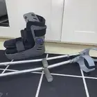 حذاء هوائي للكسور   عكازين