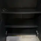 black cabinet  cupboard