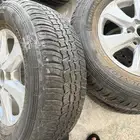 كفرات دنلوب 265 65 18 نظيفه وشبه جديده بزرعهن