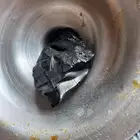 نيزك حجر من نيزك جاي من الفضاء