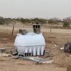 فيبر حمام. مع خزان فيبر