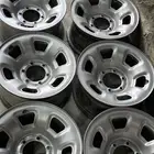 جنوط فتك نيسان مقاس 16 اصلي وكاله نضيفه