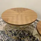 طاولات خشبيه