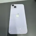 ايفون 14 بلس شريحتين فعليه سعة 256 بطاريه 98 شبه جديد ب1950