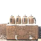 مكينة شاي بخار 4 براد كبير