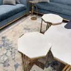 مجلس ومفروشات وطاولات ضيافه وخدمة كنب 6 قطع