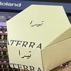 طباعة بوكس حلا شكل سداسي بوكسات اكياس ستيكر ستندات علب