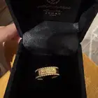 خاتم ذهب صافي طبق الأصل فان كليف