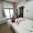 شالية للعرسان مع تنسيق اعياد الميلاد و حفلات خاصة