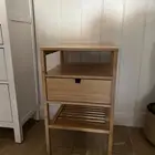 كمودينة غرفة طاولة سرير جانبية من ايكيا جديدة