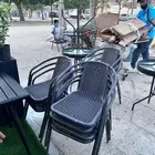 كراسي وطاولات خارجية