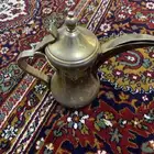 دلة العساف مسح مقبض عريض ذهبي