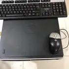 جهاز كمبيوتر مكتبي hp مع الكيبورد والماوس