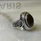 خاتم فضة 990 صياغة عارف الجديدة