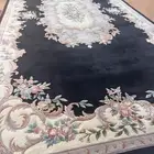 سجاد صيني يدوي اسود مور د المميز 6 3 متر