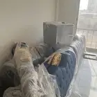 كنب مجلس ارضي اللون ازرق كحلي راس ذهبي مع استاره نفس اللون