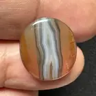 عقيق يماني اصفر مجزع