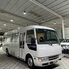 للبيع باص ميتسوبيشي روزا موديل 2014 ديزل 30 راكب ممشى قليل