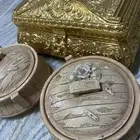 تحفة ذهبية ملكية ثقيلة