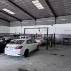 ورشة سمكره ميكانيكا بويه كهرباء مساحه طيبه شارع مميز