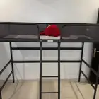 سرير ايكيا بدرج حديد