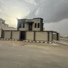 للبيع فيلا علي شارعين زاويه أرض كامله أحد رفيده حي الروان