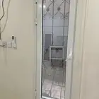 نافذه الالمنيوم مع حديد مشغول