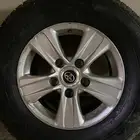 جنوط لاندكروزر وكاله مع كفرات جديده مقاس 17