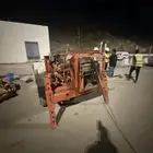 مكينه سحب كيبلات 10 طن ويررر 12 ملي طول 550 متر ا