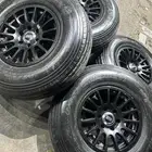 كفرات بالون ماكسس ابو جمل مع جنوط برايد 6 مسمار مقاس 17