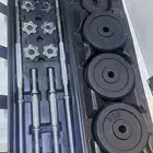 اثقال 50 كيلو وبنش تمارين بطن