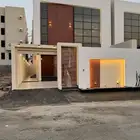 للبيع فيلا دورين وملحق في مخطط ولي العهد تشطيب vipداخل الحد