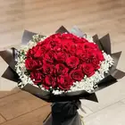 بوكيه ورد احمر