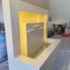 شلالات سهلة التنقل ضمان اللون اللي تبي