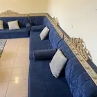 كنب او جلسه ارضيه للبيع مع الفرشه