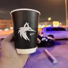استكرات اكواب ورق زبدة مطبعة ورق رسمي اكواب ورقية استكر