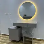 تسريحه 3 أدراج وثلاجة مخفي