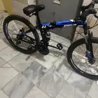 دراجه رياضيه لون ازرق