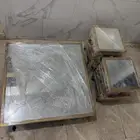 طاولة ارضية مع 4 طاولات خدمات