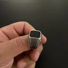 خاتم فضة جديد مقاس 13