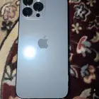 آيفون 13 برو ماكس لون سماوي مقفل من شركه لايقبل شريحه