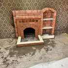 بيوت شعر مشب نار مشب رخام قرميد جمالون تلبيس قماش