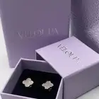 حلق فضة عيار 925